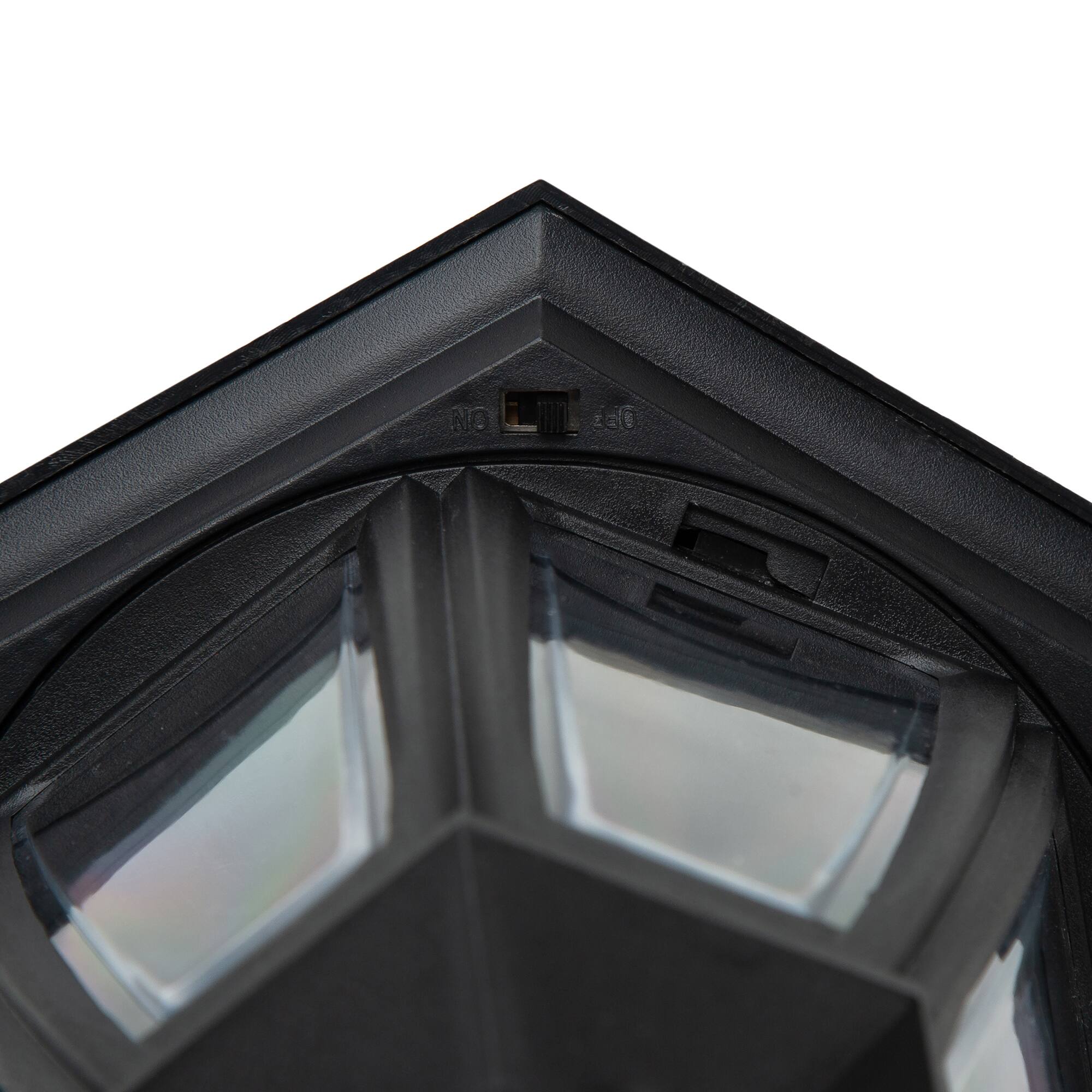 Glitzhome® 6ft. Solar Three Head Street Light with Planter Pot